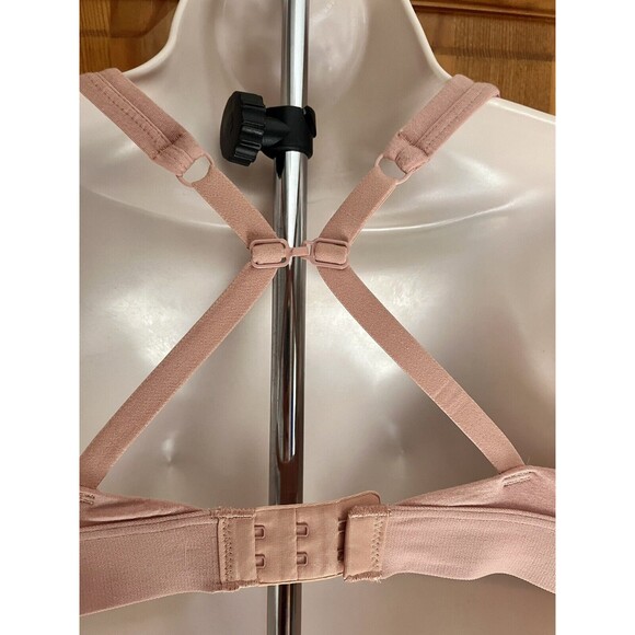 NWT Bralette Supima Cotton Blend Plunge XS Nude Old Navy Cozy Comfort Stretch - Picture 5 of 6
